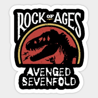 avenged rock of ages Sticker